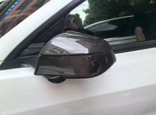Load image into Gallery viewer, Tesla Model 3 New Rearview Carbon Fiber Mirror Shell (Inspired by the Tesla Model Y Renewal) Cyber Carbon Fiber