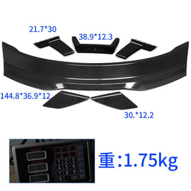 Carbon Fiber Rear Wing - Replacement for Ford New Mustang Cyber