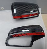 Carbon Fiber Mirror Covers for Mercedes-Benz A Class A176, B Class W246, C Class W204, E Class C207 | W212, S Class W221, GLK X204, GLA X156, CLA W117, CLS W218 (2014)
