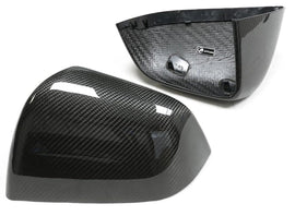Tesla Carbon Fiber Replacement MODEL Y (Dry Carbon) Mirror Shell Cyber
