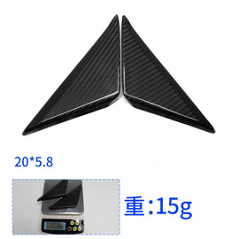Carbon Fiber Window Triangle for Ford New Mustang Cyber