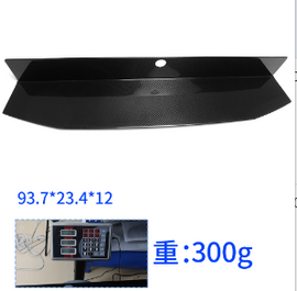 Carbon Fiber Rear Emblem Panel for Ford New Mustang Cyber