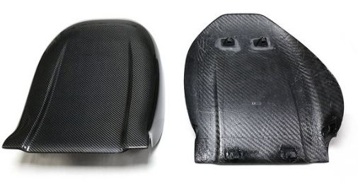 Carbon Fiber Seat Backs for Tesla Model S (2021-2023)