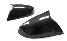 Charger l&#39;image dans la galerie, Tesla MODEL S Carbon Fiber Mirror Shell (Horn Style) (2021-2023)