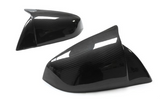 Tesla MODEL S Carbon Fiber Mirror Shell (Horn Style) (2021-2023)
