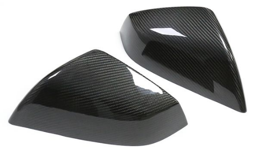 Tesla Model S Carbon Fiber Mirror Covers (2021-2023)