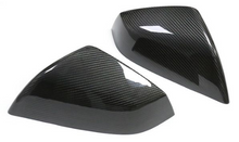 Charger l&#39;image dans la galerie, Tesla Model S Carbon Fiber Mirror Covers (2021-2023)