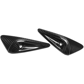 Tesla Model 3 Carbon Fiber Steering Wheel Left and Right Button Decals | Cyber