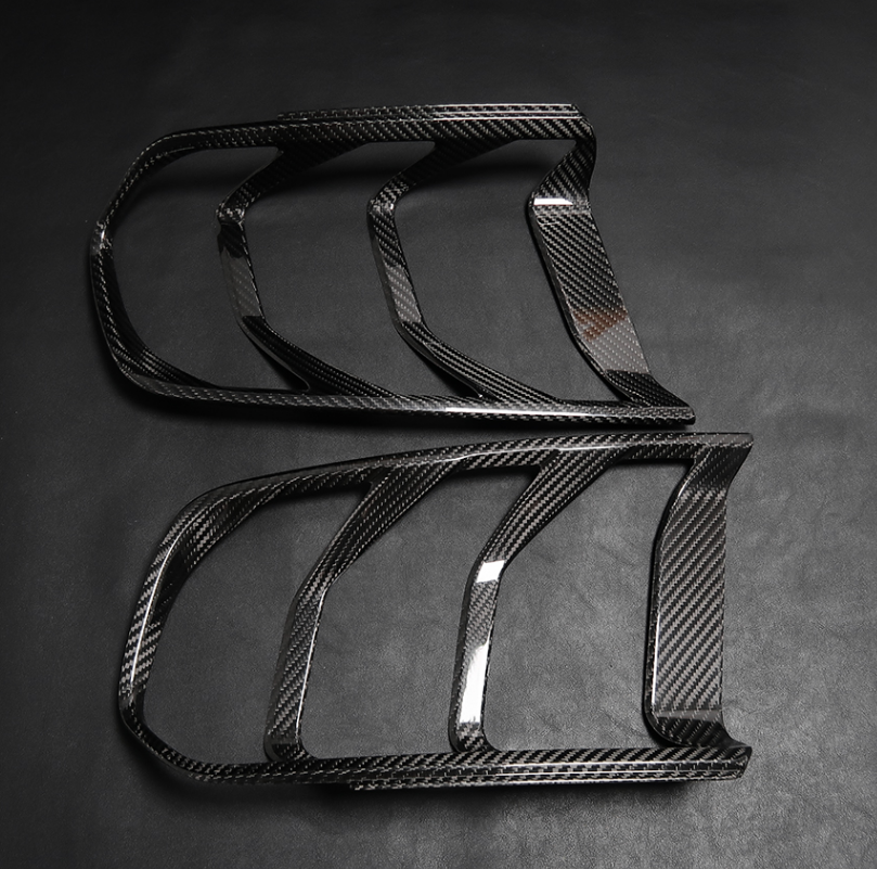 Carbon Fiber 2015-2017 Mustang Tail Light Covers for Ford Mustang