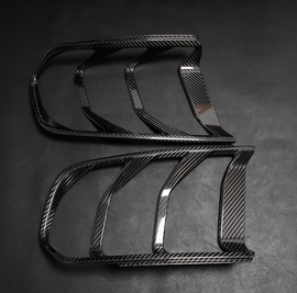 Carbon Fiber 2015-2017 Mustang Tail Light Covers for Ford Mustang Cyber