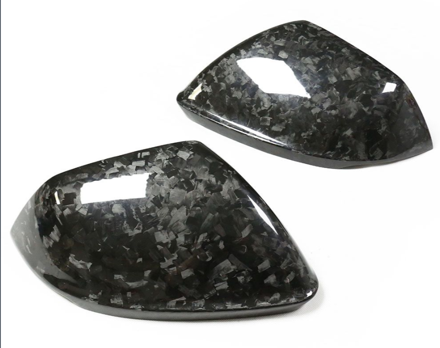Carbon Fiber Mirror Covers for Lamborghini URUS (2018-), Audi Q8 (2018-), RS Q8 (2018-)