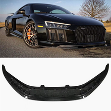 Laden Sie das Bild in den Galerie-Viewer, Carbon Fiber Front Lip for Audi R8 V8 (2010-2017)
