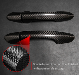 Carbon Fiber Mustang External Door Handle for Ford Mustang Cyber