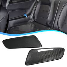 Charger l&#39;image dans la galerie, Carbon Fiber Rear Seat Side Covers (2 Pieces) for Ford Mustang