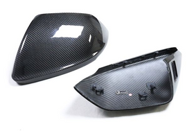 Carbon Fiber Mirror Covers for Lamborghini URUS (2018-), Audi Q8 (2018-), RS Q8 (2018-) Cyber