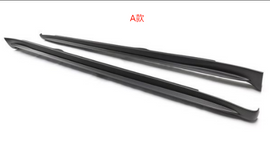 Tesla MODEL S Carbon Fiber Side Skirt A Style (2021-2023) Cyber