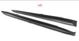 Tesla MODEL S Carbon Fiber Side Skirt A Style (2021-2023)