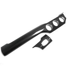 Charger l&#39;image dans la galerie, Carbon Fiber Center Console Long Strip + Headlight Switch (2 Pieces) for Ford Mustang