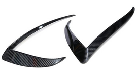 Carbon Fiber Model X Front Bumper Side Blades for Tesla Cyber