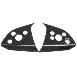 Tesla Model 3 Carbon Fiber Steering Wheel Left and Right Button Decals Cyber