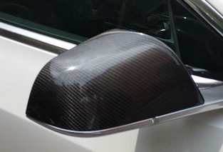 Carbon Fiber Model 3 Mirror Covers for Tesla