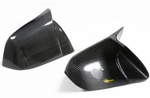 Cargar imagen en el visor de la galería, Tesla Carbon Fiber Adhesive MODEL Y (Horn Style) Mirror Shell
