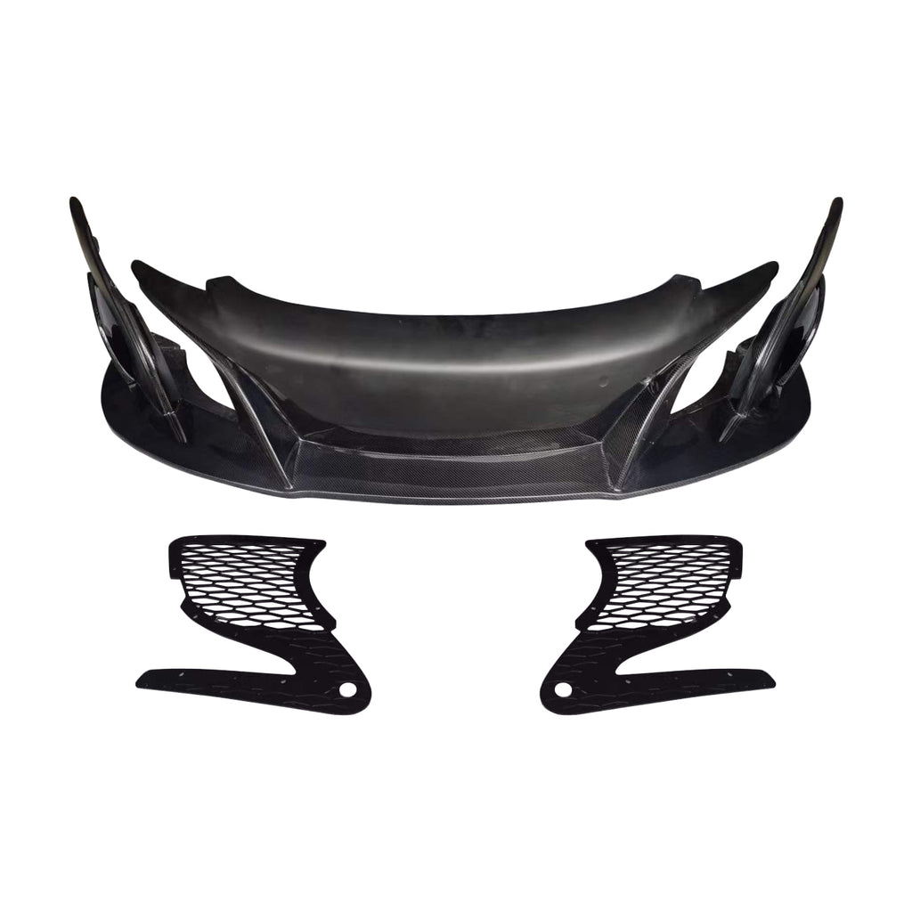 Carbon Fiber McLaren 650S MP4-12C 675LT Front Bumper