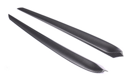 Tesla Model Y Carbon Fiber Front Door Trim Panel Cyber