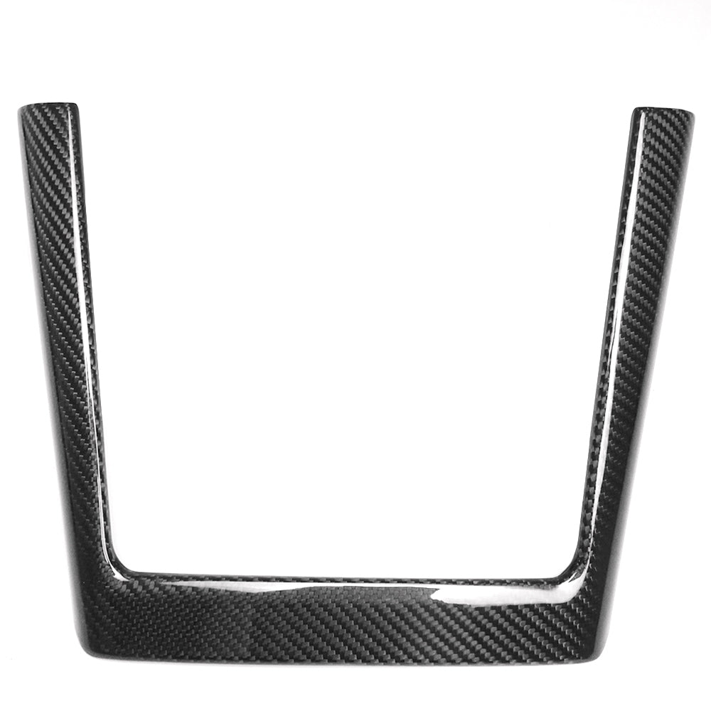 Tesla Model 3 Carbon Fiber Center Console Wireless Charger Frame