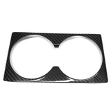 Tesla Model 3 Carbon Fiber Center Console Rear Drain Cup Holder Frame