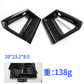 Carbon Fiber Dark Horse Style - Grille and Air Intake Frame for Ford New Mustang Cyber