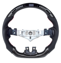 Laden Sie das Bild in den Galerie-Viewer, Carbon Fiber LED Smart Steering Wheel for Dodge Changer 2012-2014