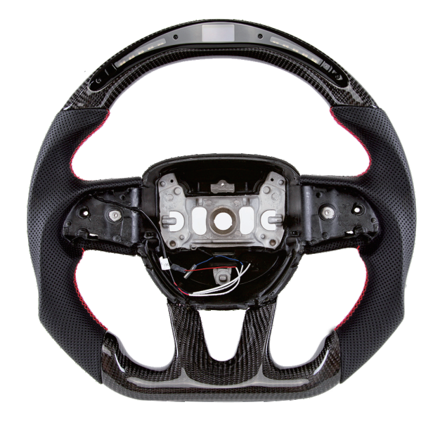 Carbon Fiber LED Smart Steering Wheel for Dodge Changer 2015-2020
