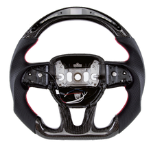 Laden Sie das Bild in den Galerie-Viewer, Carbon Fiber LED Smart Steering Wheel for Dodge Changer 2015-2020
