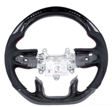 Laden Sie das Bild in den Galerie-Viewer, Carbon Fiber LED Smart Steering Wheel for Dodge Changer 2019-2021