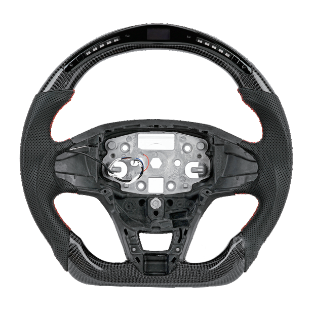 Carbon Fiber LED Smart Steering Wheel for Ford Tourneo Custom(2018)