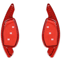 Charger l&#39;image dans la galerie, Carbon Fiber Steering Wheel Paddle Shifters for Audi RS3, RS4, RS5, RS6, RS7, R8, TT