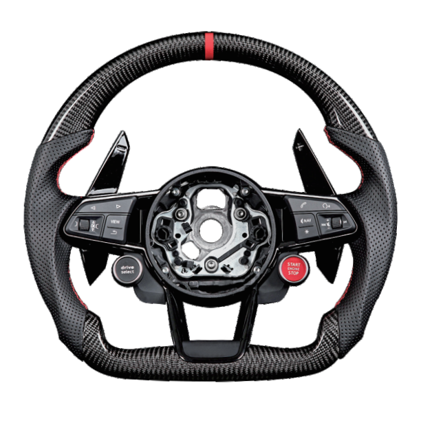 Carbon Fiber Steering Wheel for Audi Models (2011-Onwards)