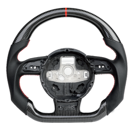 Carbon Fiber Steering Wheel for Audi RS3/RS4/RS5/RS6/RS7/S3/S4/S5 (2012-2016)