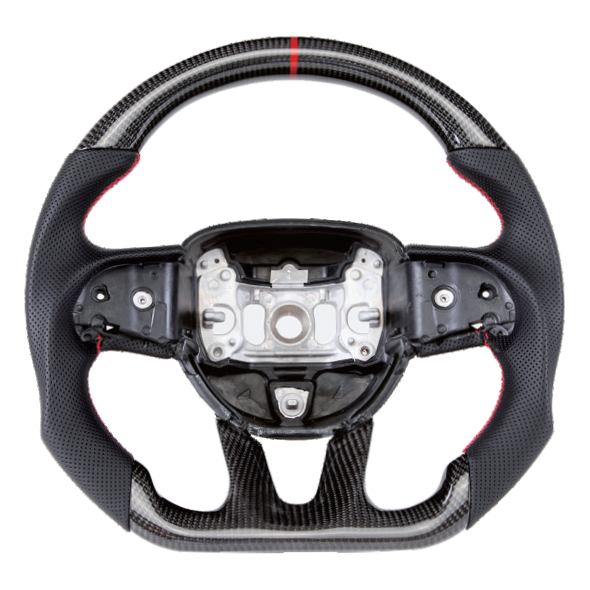 Carbon Fiber Steering Wheel for Dodge Changer 2015-2020