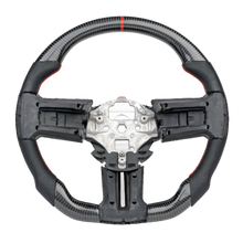 Charger l&#39;image dans la galerie, Carbon Fiber Steering Wheel for Ford Mustang(2012-2014)