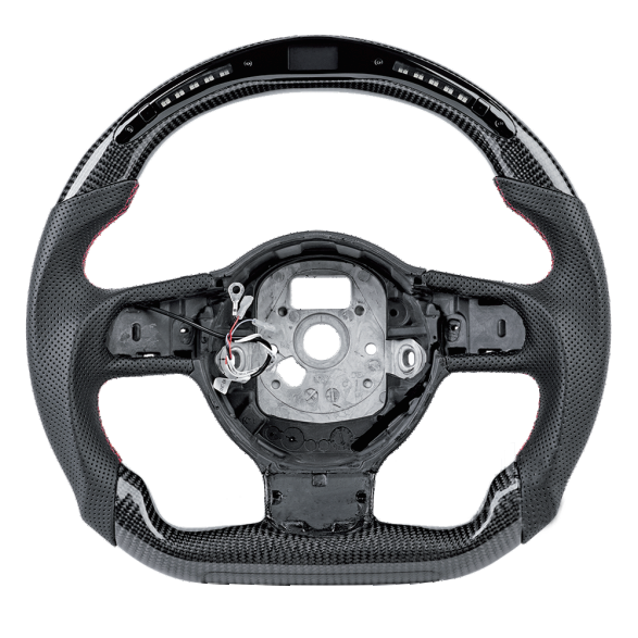 Carbon Fiber Steering Wheel with LED for Audi R8 (2012 Model)