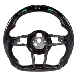 Carbon Fiber Steering Wheel with LED for Audi R8, TT, TTS, TTRS