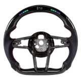 Carbon Fiber Steering Wheel with LED for Audi R8, TT, TTS, TTRS