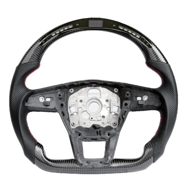 Carbon Fiber Steering Wheel with LED for Audi S7 (2020 Model)
