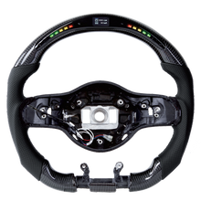 Charger l&#39;image dans la galerie, Carbon fiber steering wheel LED smart version for AMG C-Class (2018)