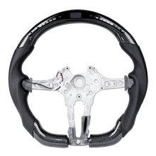 Charger l&#39;image dans la galerie, Carbon fiber steering wheel LED smart version for BMW 1 Series (2015), 2 Series, 3 Series, 4 Series, X1, X2, X3, X4, X5, X6 (2015)