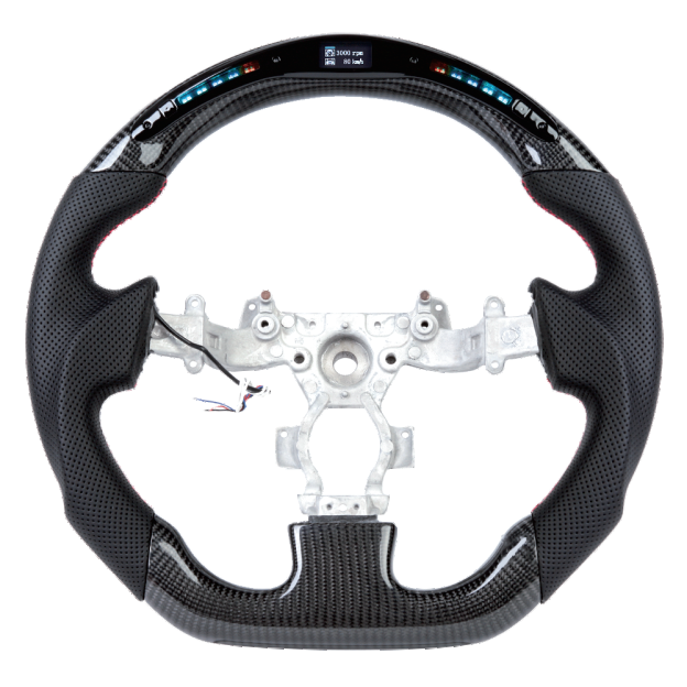 Carbon fiber steering wheel LED smart version for GT-R (2007-2016)