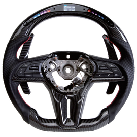 Carbon fiber steering wheel LED smart version for GT-R (2017-2020)