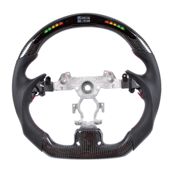 Carbon fiber steering wheel LED smart version for Infiniti G37 (2009-2013)